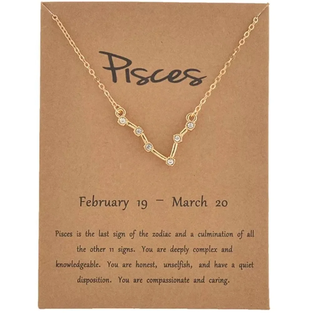 PISCES Constellation Necklace 🌌 - Picture 1 of 1